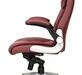 Кресло руководителя Nickolas 2110H Экокожа бордовая