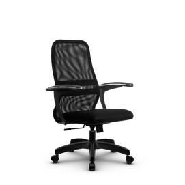 Офисное кресло SU-CU160-8, осн.001, Ткань-сетка черная №20