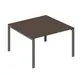 Офисная мебель Trend metal Стол для переговоров TDM32272001 Тёмный дуб/Антрацит 1200х1236х750