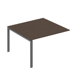 Офисная мебель Trend metal Удлинитель стола для переговоров TDM32272101 Темный дуб/Антрацит 1200х1236х750