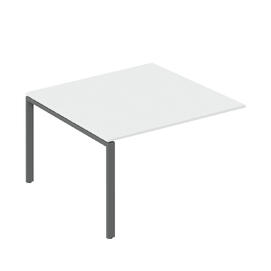 Офисная мебель Trend metal Удлинитель стола для переговоров TDM32272104 Белый/Антрацит 1200х1236х750