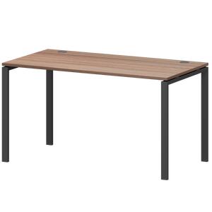 Офисная мебель Арго-М Стол на металлокаркасе АМ-003 Серый/Белый 1400x730x760