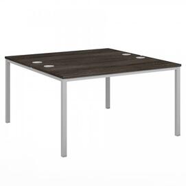 Офисная мебель Vasanta Стол-тандем на металлокаркасе VL-41 Дуб Кентербери/Серый 1400х1432х750