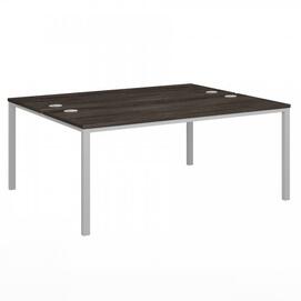 Офисная мебель Vasanta Стол-тандем на металлокаркасе VL-43 Дуб Кентербери/Серый 1800х1432х750