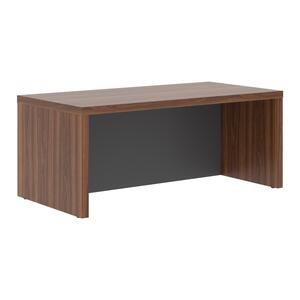 Кабинет руководителя Zenn Стол прямой (панель до пола) ZST 189H Орех Даллас 1800х900х745