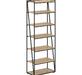 Офисная мебель Loftis Стеллаж LMHC 80 Дуб Бофорд/Черный 800х430х2253