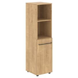Офисная мебель Loftis Шкаф-колонка с глухой малой дверью LMC 40.5 Дуб Бофорд 400х430х1517