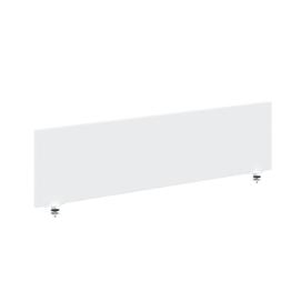 Офисная мебель Forta Экран фронтальный FBP 1335 Белый Премиум/Белый 1380х18х350