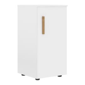 Офисная мебель Forta Шкаф колонка с глухой малой дверью FLC 40.1(R) Белый Премиум 404х429х819