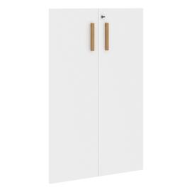 Офисная мебель Forta Комплект средних дверей FMD 40-2(Z) Белый Премиум 794х18х1164