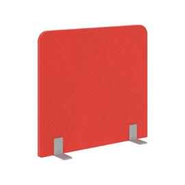 Настольные экраны Rand Acoustic Экран торцевой XASP 660.1 Ткань 26-22 (Красная) 660х30х600