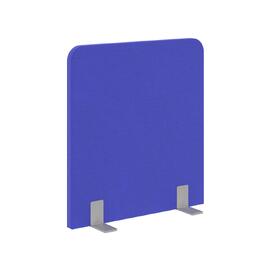 Настольные экраны Rand Acoustic Экран торцевой XASP 560.1 Ткань C-06 (Синяя) 560х30х600