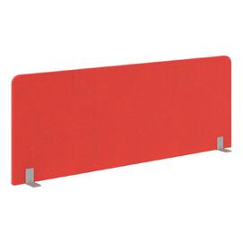 Настольные экраны Rand Acoustic Экран фронтальный XAFP 1660.1 Ткань 26-22 (Красная) 1600х30х600
