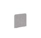 Настольные экраны Rand Acoustic Экран торцевой XASP 550 Bravo grey 560х30х500