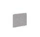 Настольные экраны Rand Acoustic Экран торцевой XASP 650 Bravo grey 660х30х500