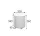 Пуф БОНО БН-3535К  350х350х385