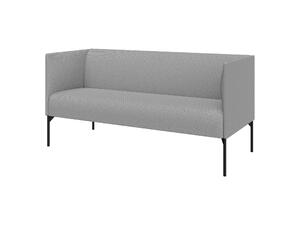 Модуль двухместный высокий левый БРИДЖ Brd2HL Рогожка Sweet grey серый 1225х710х1350