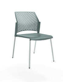 Офисный стул REWIND Каркас серый/сиденье, спинка Пластик gray 500x555x830
