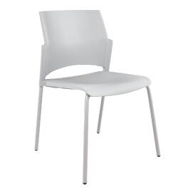 Офисный стул RESTART Каркас серый/сиденье, спинка Пластик gray 500x555x830