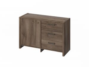 Кабинет руководителя Festus Тумба 2-х секционная FB-12-01.D Хромикс Белый 1222x460x806