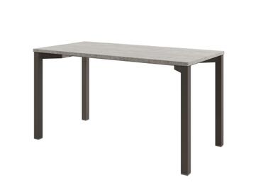 Офисная мебель Solution Стол одиночный на металлокаркасе D-31 Бетон Чефалу/Трюфель 1400x700x750