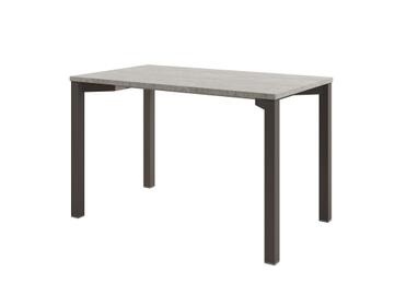 Офисная мебель Solution Стол одиночный на металлокаркасе D-30 Бетон Чефалу/Трюфель 1200x700x750