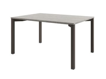 Офисная мебель Solution Стол для переговоров на металлокаркасе D-101 Бетон Чефалу/Трюфель 1400x1000x750