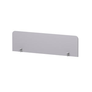Офисная мебель Этюд Экран с креплением 2427 Шамони Светлый 1200x18x400