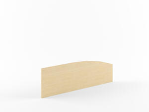 Офисная мебель Simple Экран фронтальный SQ-1400 Белый 1400х16х450