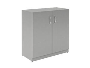 Офисная мебель Simple Шкаф широкий низкий с дверями SR-2W.1 Серый 770х375х790