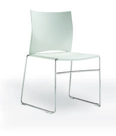 Конференц-кресло Web 2 (хром) Web/ базовая комплектация Пластик white 480x525x480