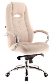 Кресло руководителя Drift Lux M (EC-331-1 PU D-Beige) Экокожа Кремовая