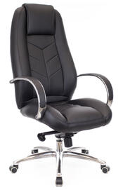 Кресло руководителя Drift Lux M (EC-331-2 PU Black) Экокожа Черная