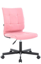 Офисное кресло EP-300 (EP 300 PU Pink) Экокожа Розовая