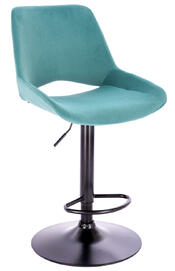 Барный стул Flash (EP Flash Fabric Turquoise) Ткань Бирюзовая