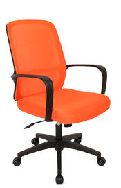Офисное кресло Bamboo (EP-bamboo-mesh-orange) Сетка Оранжевая
