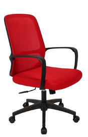 Офисное кресло Bamboo (EP-bamboo-mesh-red) Сетка Красная