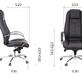 Кресло руководителя Everprof Drift Lux (Дрифт Люкс) M Кожа Бежевый
