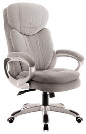Кресло руководителя Boss T (EР-098 Fabric Grey) Ткань Серая