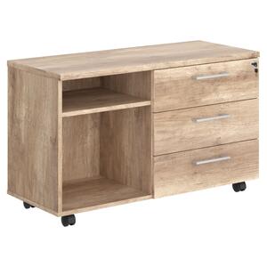 Кабинет руководителя Torr-Z Тумба приставная TLC 3D.1A Сосна Эдмонт 1078x452x650
