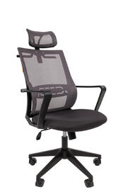 Офисное кресло Chairman 545 Россия ткань серый
