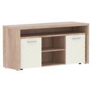Кабинет руководителя Torr-LUX Тумба с фригобаром TLTF-3D Дуб Каньон/Латте 1640x550x800