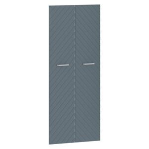 Кабинет руководителя Torr-LUX Двери высокие TLHD 42-2 Серо-голубой 846x18x1900