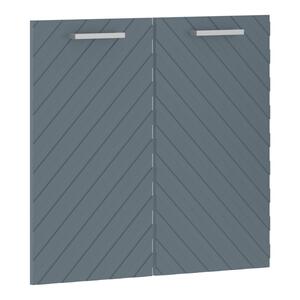 Кабинет руководителя Torr-LUX Двери низкие TLLD 42-2 Серо-голубой 846x18x765