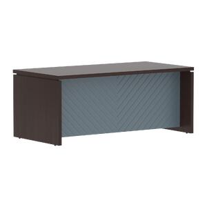 Кабинет руководителя Torr-LUX Стол прямой TLST 189H Венге Магия/Серо-голубой 1800x900x750