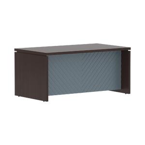 Кабинет руководителя Torr-LUX Стол прямой TLST 169H Дуб Бофорд/Красный 1600x900x750