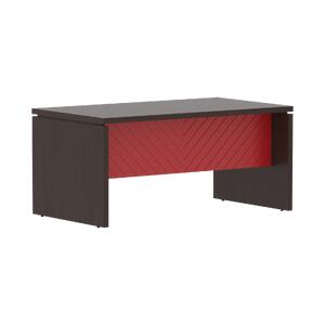 Кабинет руководителя Torr-LUX Стол прямой TLST 169 Дуб Бофорд/Капучино 1600x900x750