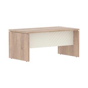 Кабинет руководителя Torr-LUX Стол прямой TLST 169 Дуб Бофорд/Капучино 1600x900x750