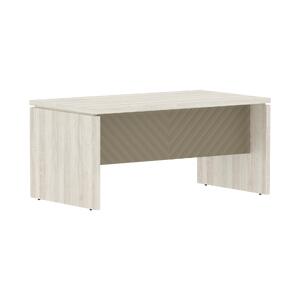Кабинет руководителя Torr-LUX Стол прямой TLST 169 Дуб Бофорд/Капучино 1600x900x750