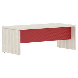 Кабинет руководителя Torr-LUX Стол прямой TLST 209 Сосна Эдмонт/Капучино 2000x900x750
